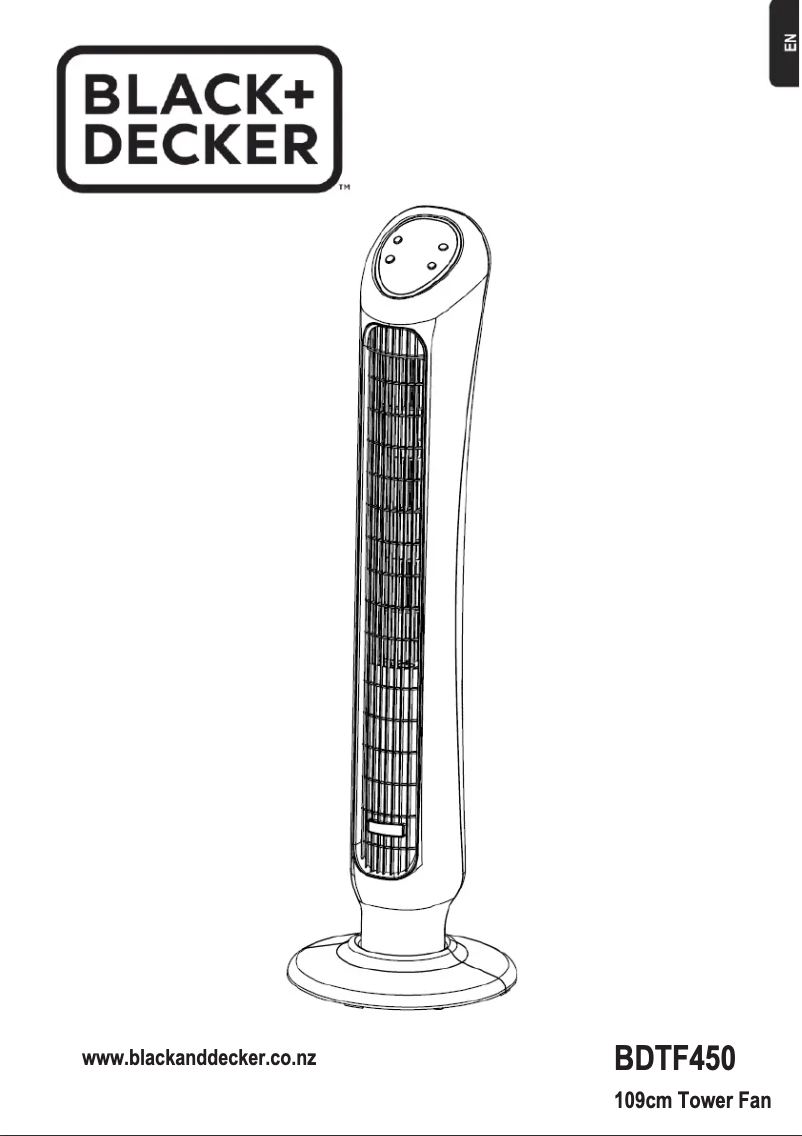 Page n°1 - Manuel utilisateur Black & Decker BDTF450