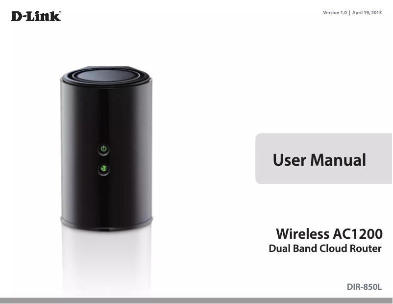 Página 1 del manual Manual de usuario D-Link DIR-850L