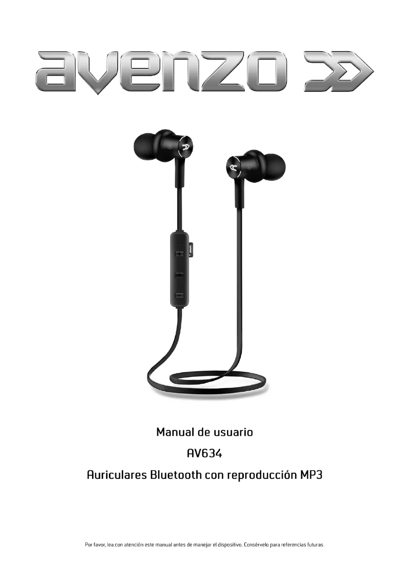 Page 1 de la notice Manuel utilisateur Avenzo AV634NG