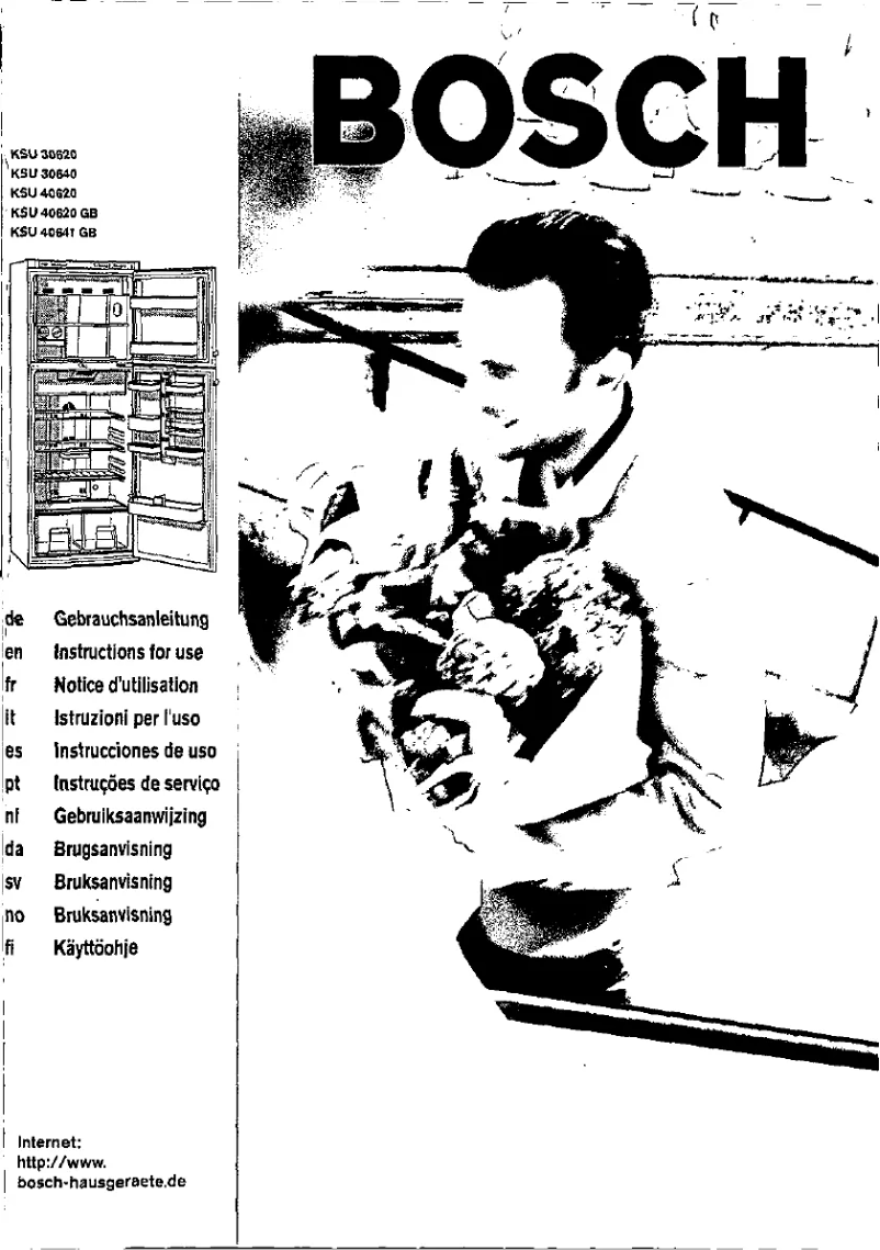 Page 1 de la notice Manuel utilisateur Bosch KSU40620