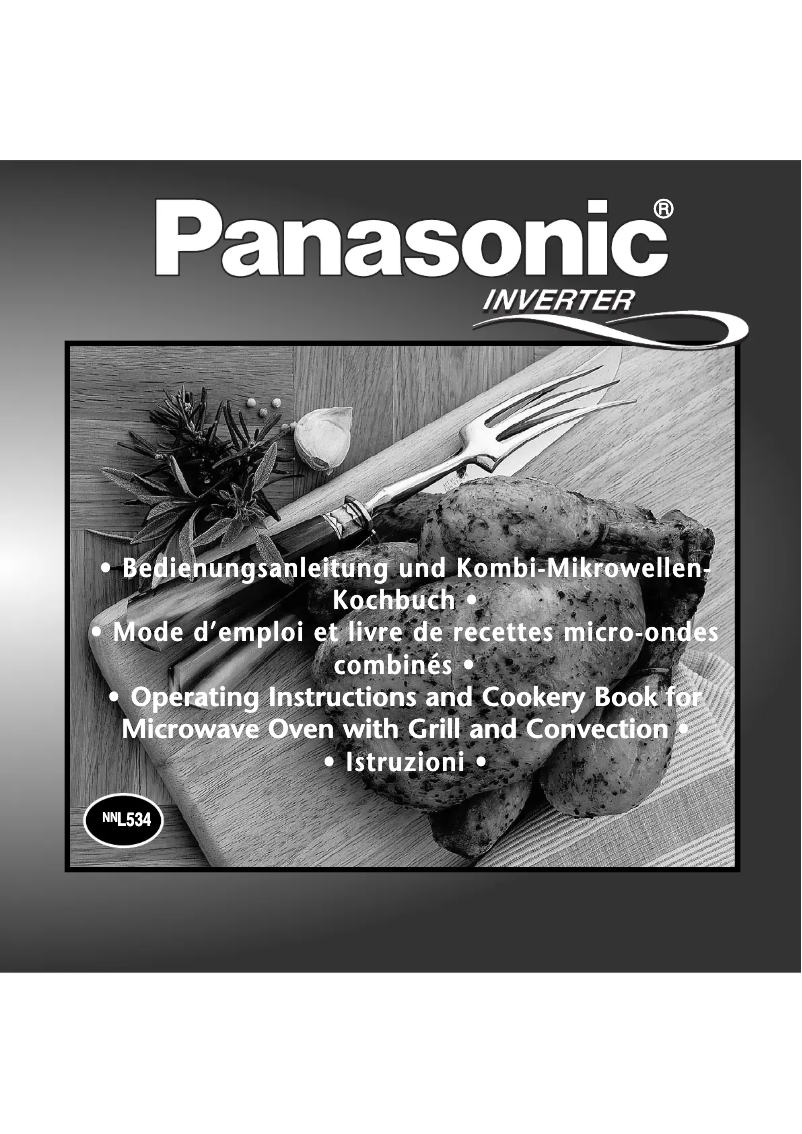 Página 1 del manual Manual de usuario Panasonic NN-L534