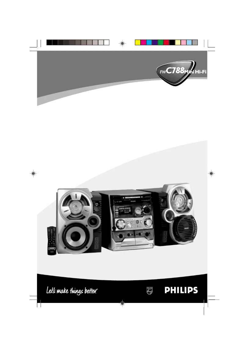 Página 1 del manual Manual de usuario Philips FW788P