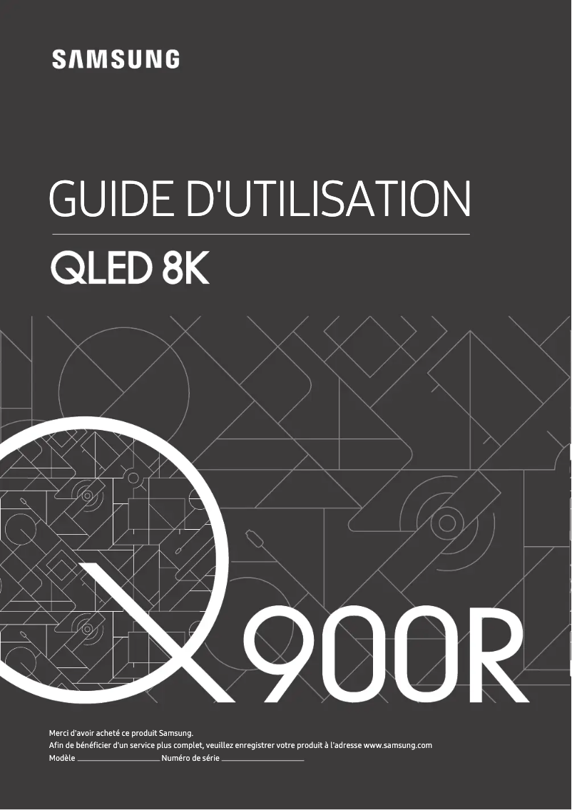 Página 1 del manual Manual de usuario Samsung QN65Q900RBP