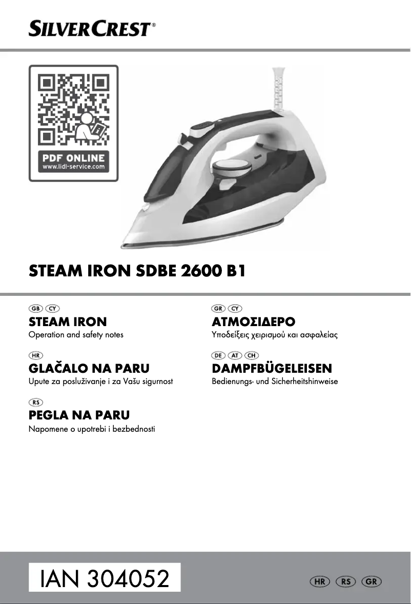 Página 1 del manual Manual de usuario SilverCrest SDBE 2600 B1