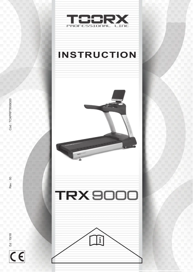 Image de la première page du manuel de l'appareil TRX-9000