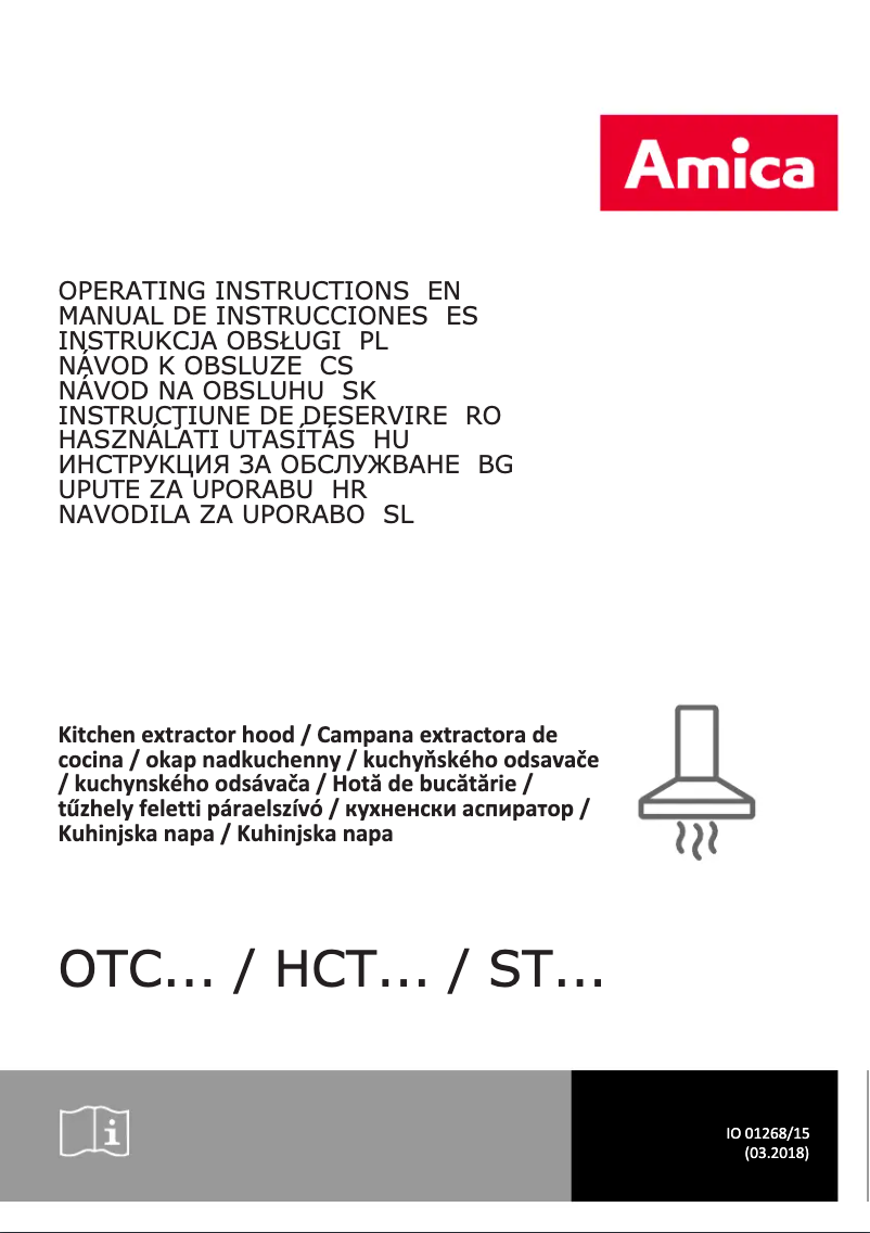 Page 1 de la notice Manuel utilisateur Amica OTC6541WG