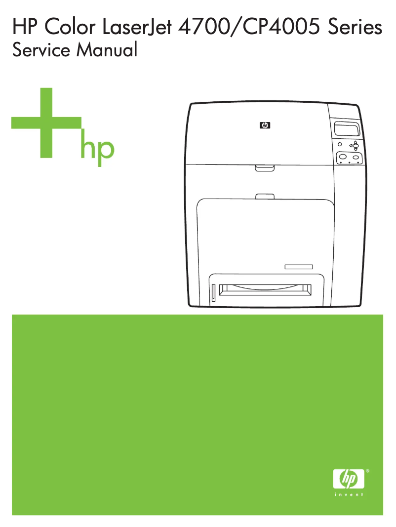Página 1 del manual Manual de usuario HP Color LaserJet CP4005dn