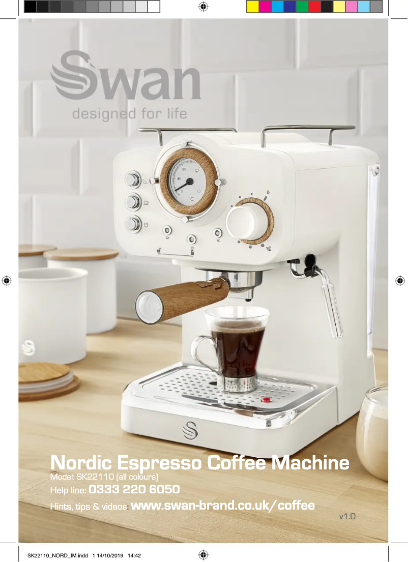 Page 1 de la notice Manuel utilisateur Swan SK22110