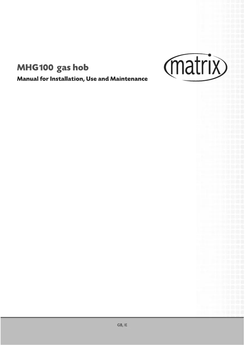 Page 1 de la notice Manuel utilisateur Matrix MHG100WH