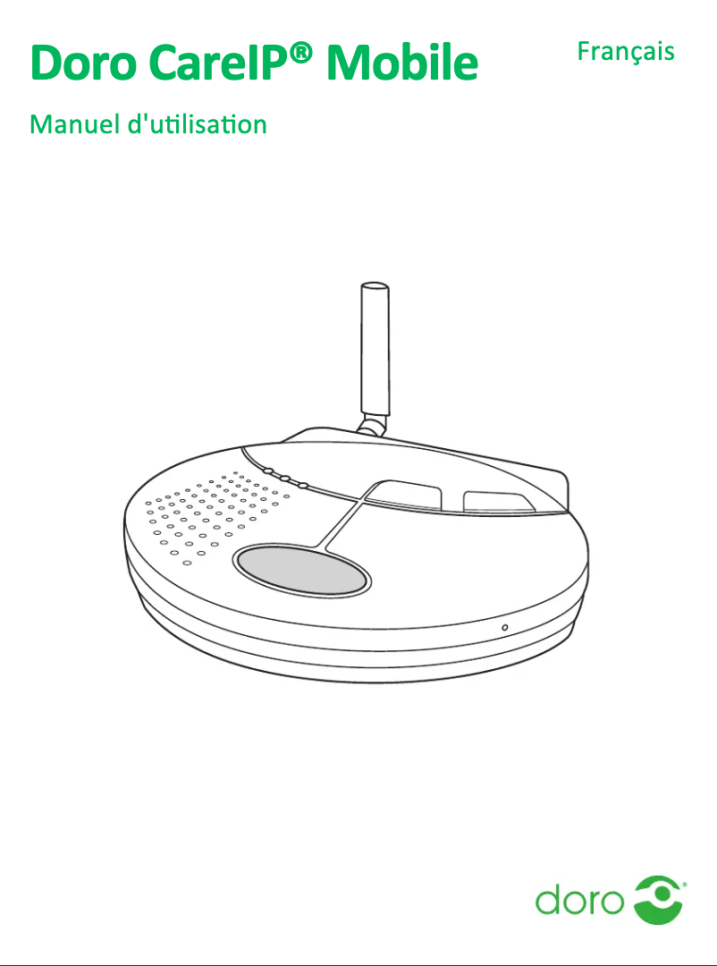 Página 1 del manual Manual de usuario Doro CareIP Mobile