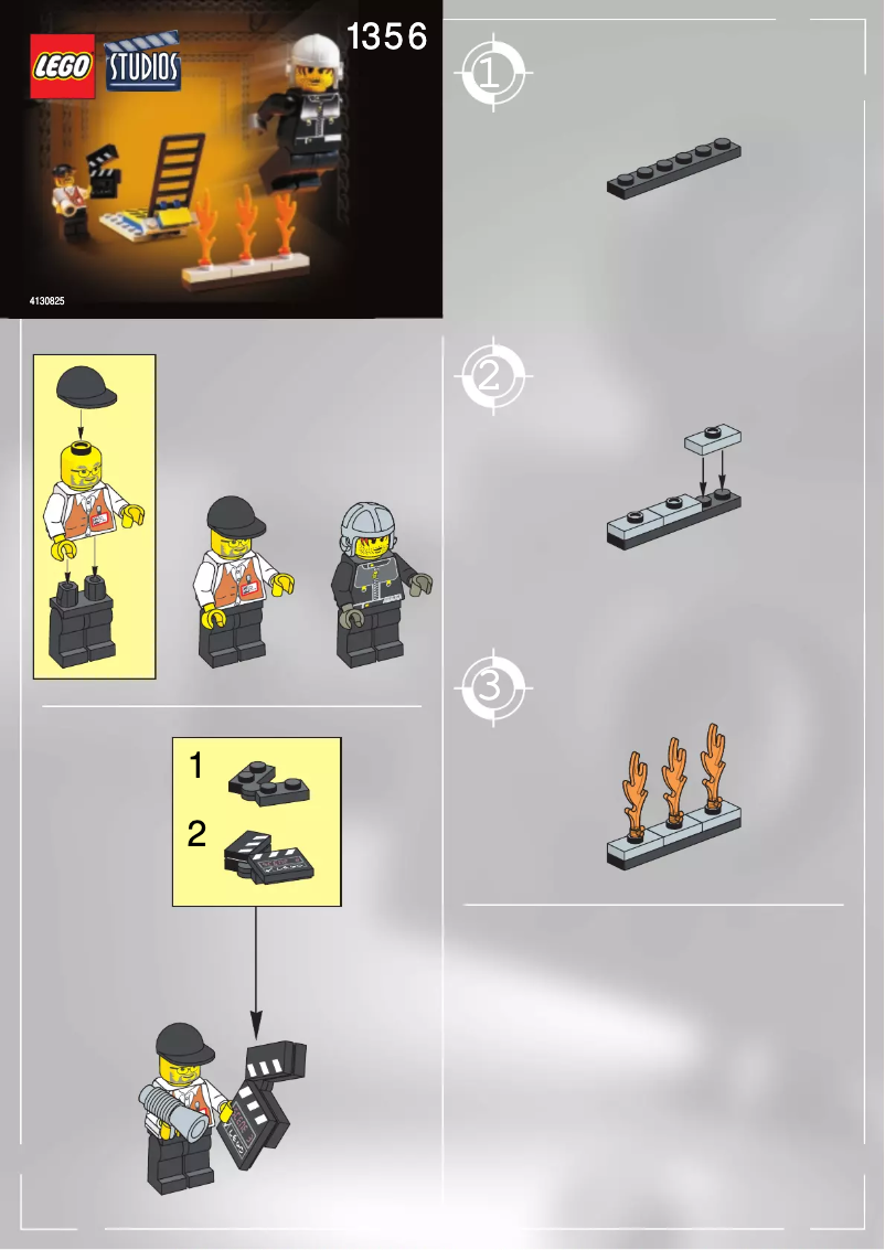 Page 1 de la notice Manuel utilisateur Lego Stuntman Catapult 1356