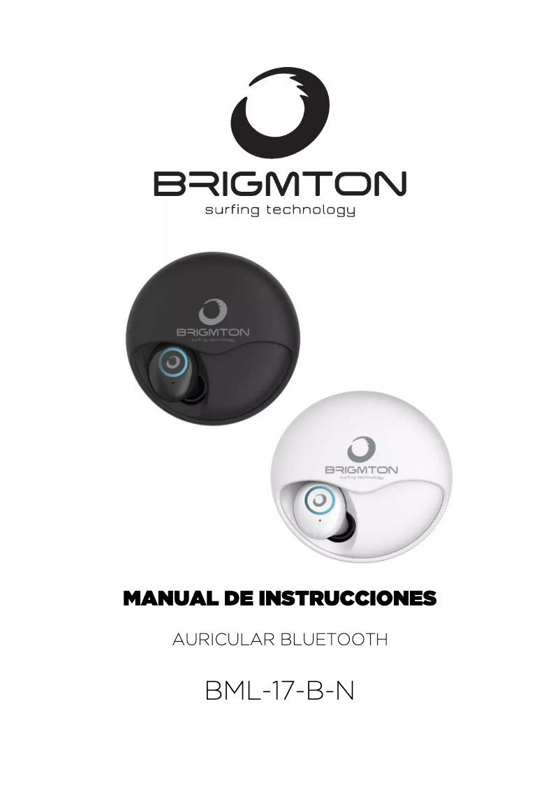 Página 1 del manual Manual de usuario Brigmton BML-17-B
