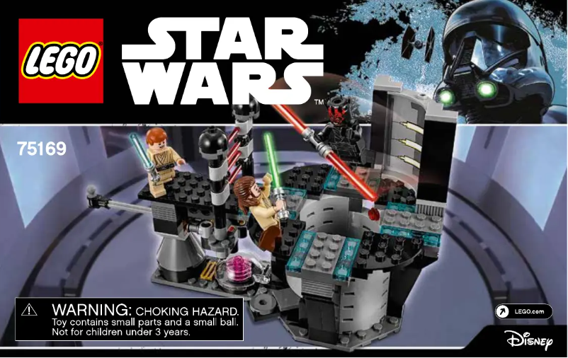 Page 1 de la notice Manuel utilisateur Lego Star Wars 75169