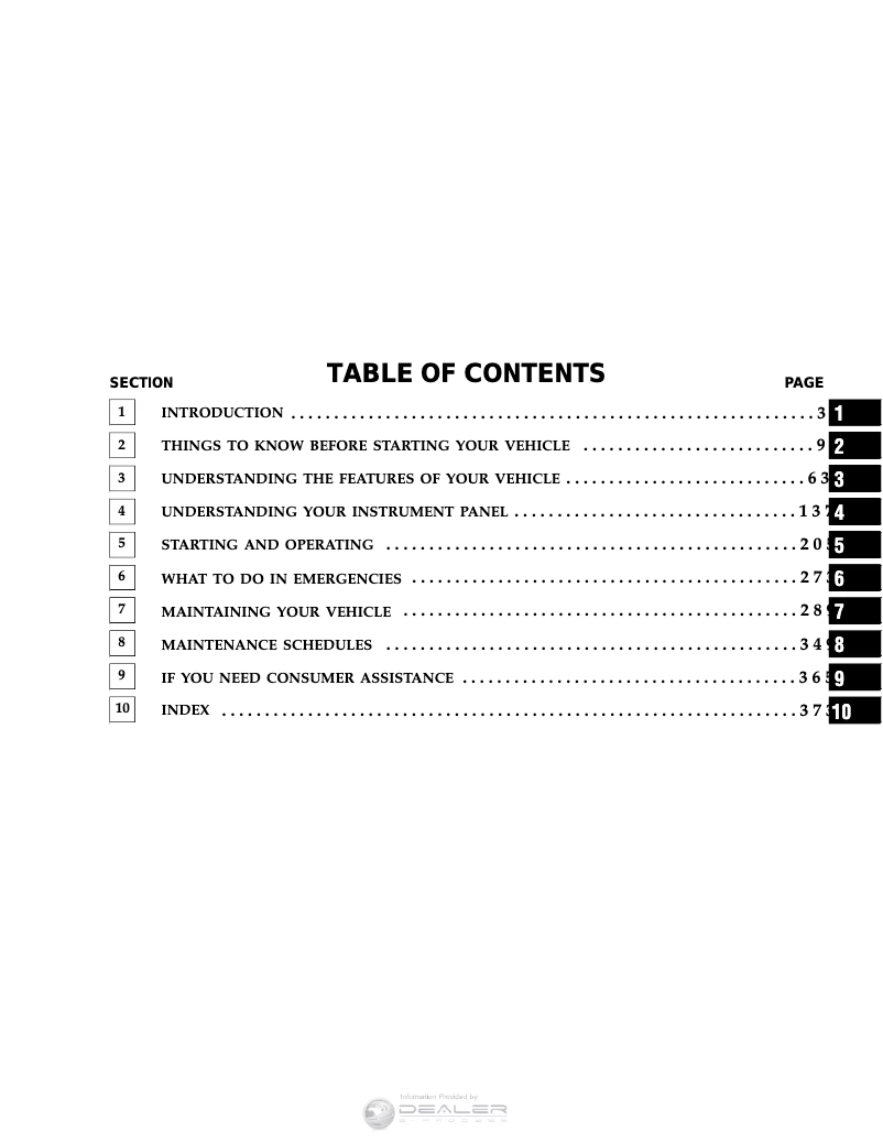 Page 1 of the manual User Manual Chrysler 300c (2006)