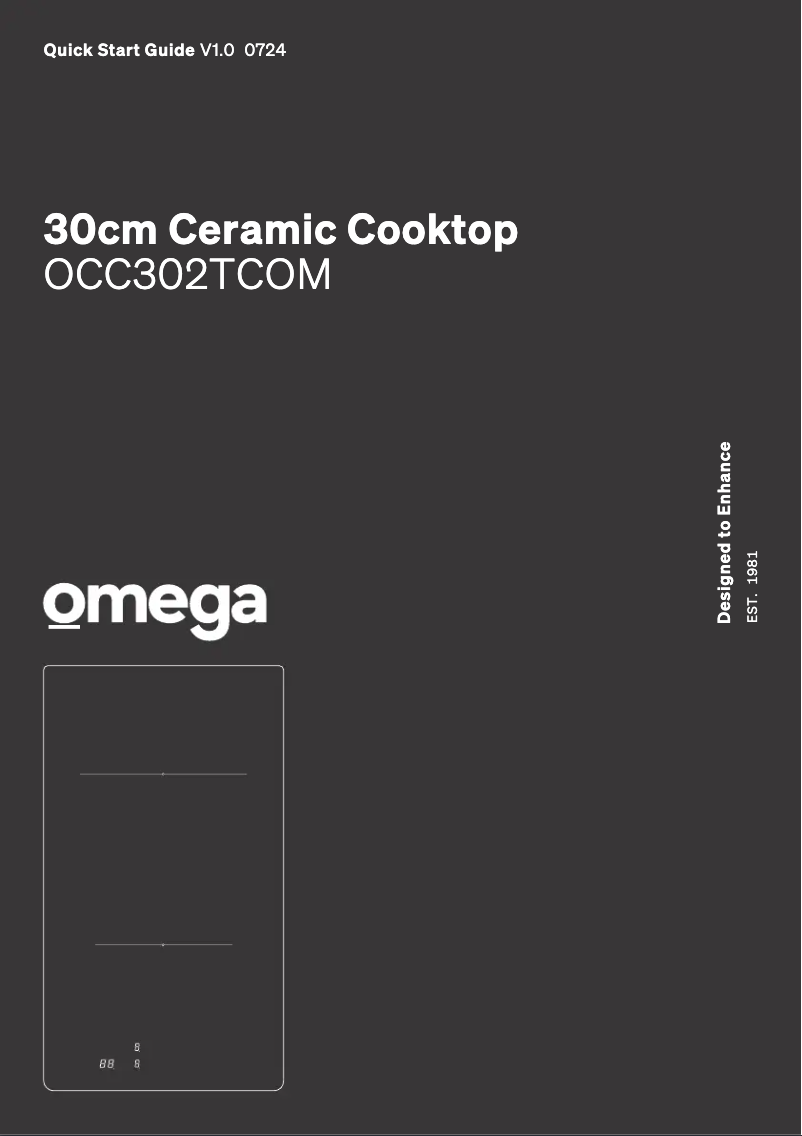 Page 1 de la notice Guide de démarrage rapide Omega OCC302TCOM