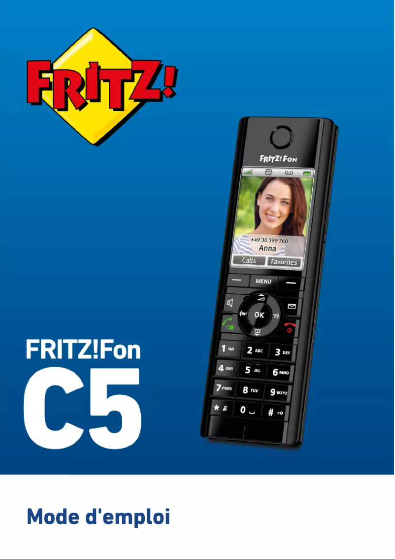 Page 1 de la notice Manuel utilisateur AVM FRITZ!Fon C5