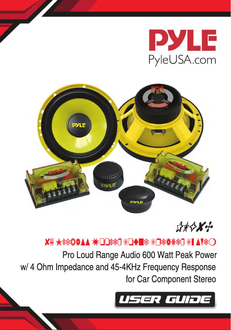 Página 1 del manual Manual de usuario Pyle PLG8C