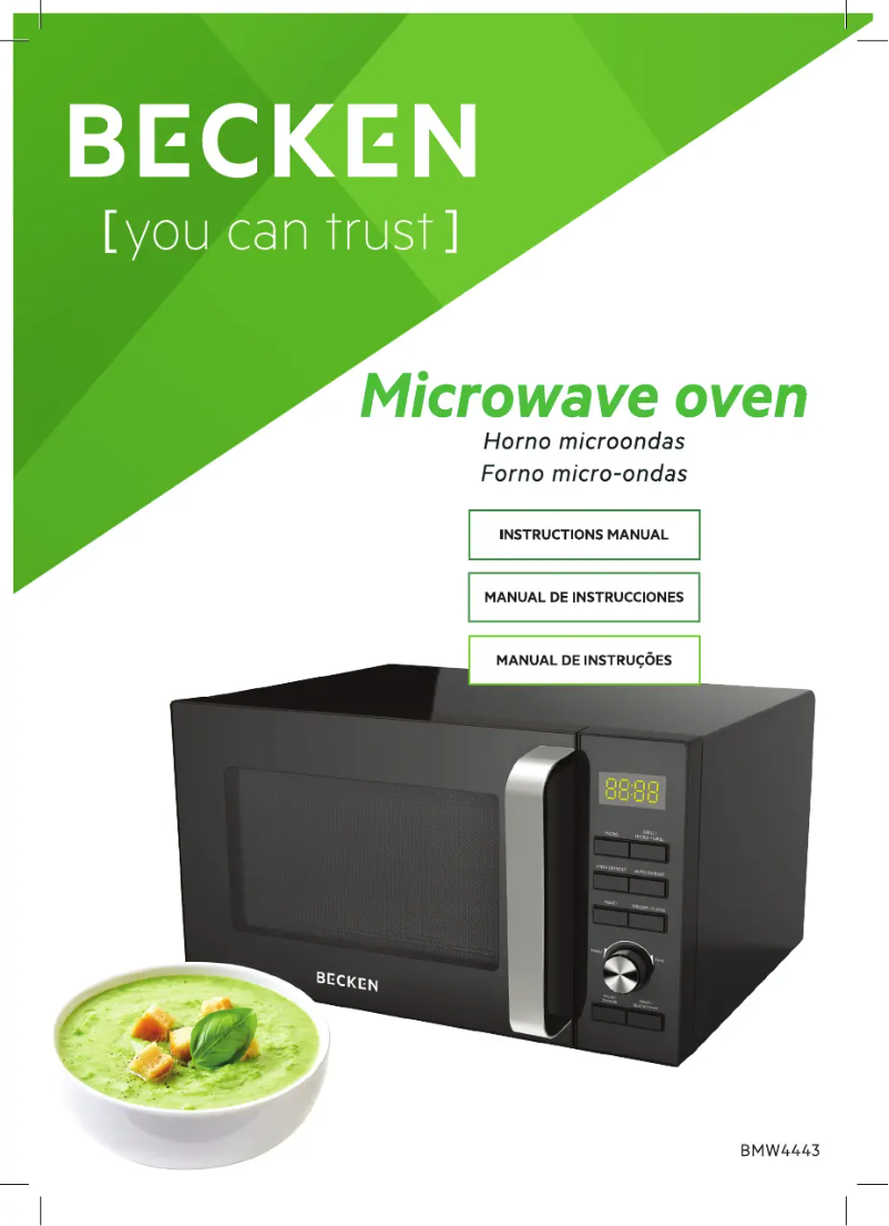 Página 1 del manual Manual de usuario Becken BMW4443