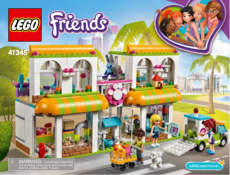 Page 1 de la notice Manuel utilisateur Lego 41345