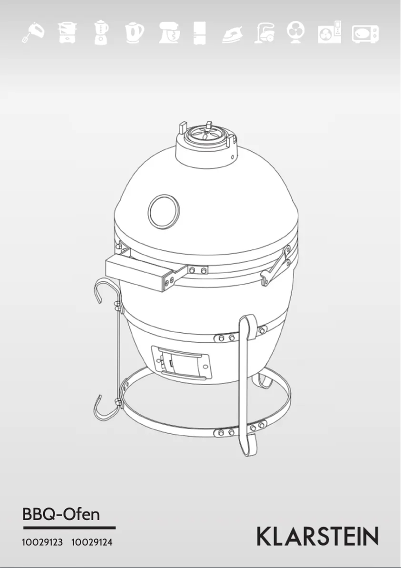 Page 1 de la notice Manuel utilisateur Klarstein 10029124