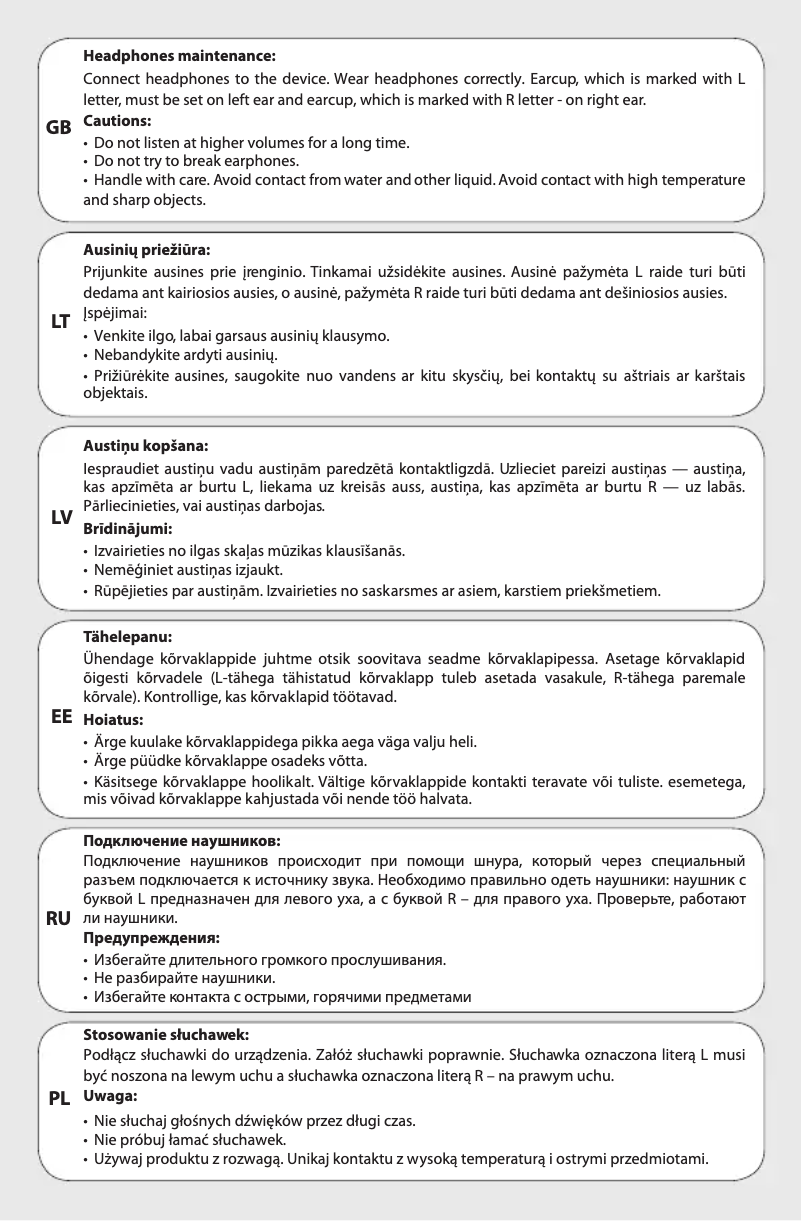 Page 1 de la notice Manuel utilisateur Acme United CD311