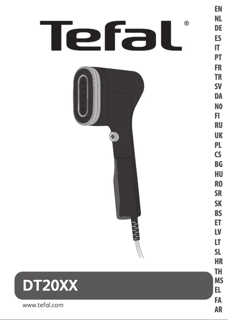 Page 1 de la notice Manuel utilisateur Calor Pure Pop DT2020