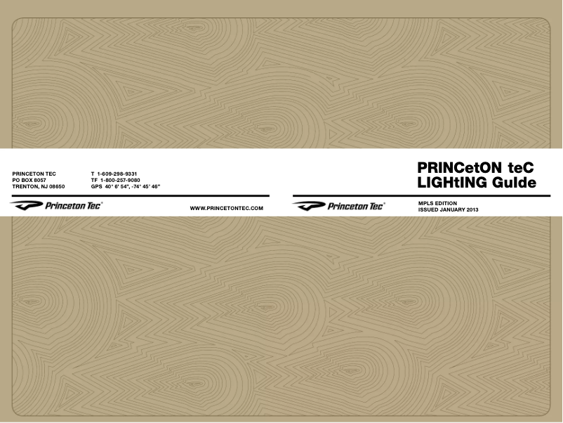 Page 1 de la notice Manuel utilisateur Princeton Tec Remix