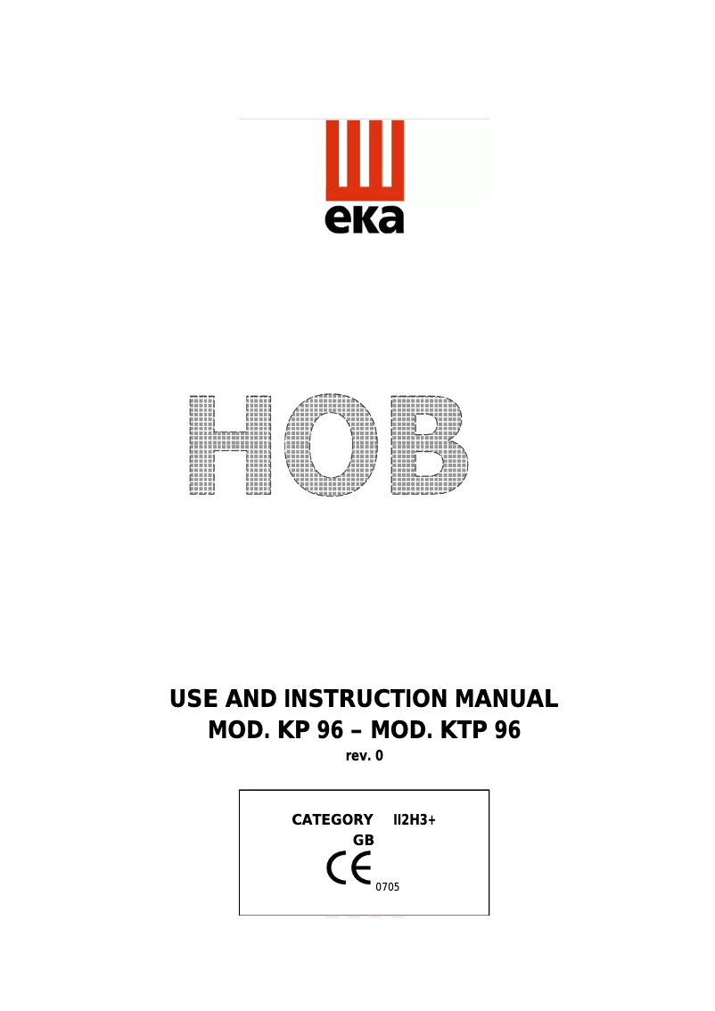 Page 1 de la notice Mode d'emploi Hendi 225806