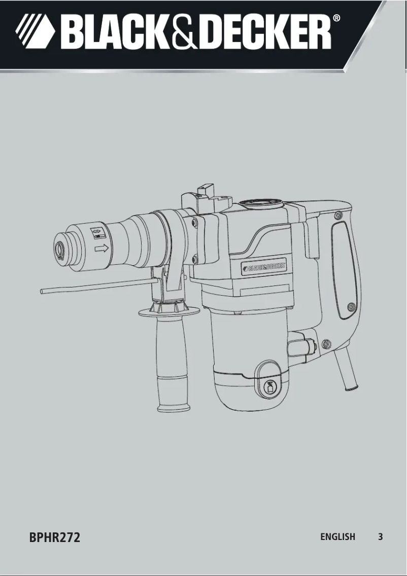 Page 1 de la notice Manuel utilisateur Black & Decker BPHR272K