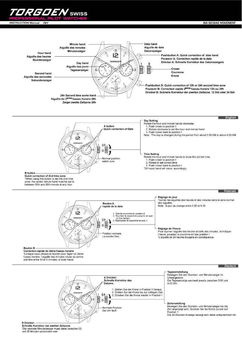 Page 1 de la notice Manuel utilisateur Torgoen T41DBK-ST20LBORSL