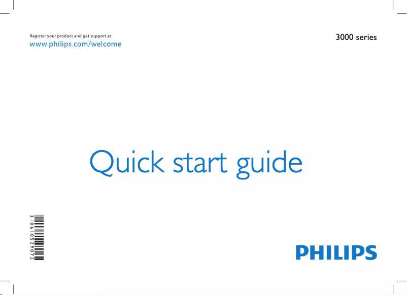 Page n°1 - Manuel utilisateur Philips 39PFL3008D