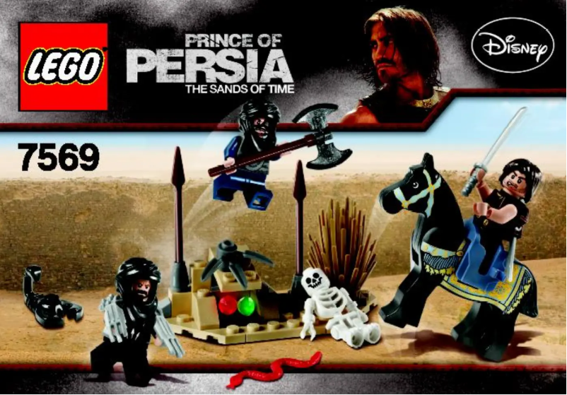 Page 1 de la notice Manuel utilisateur Lego Prince Of Persia 7569