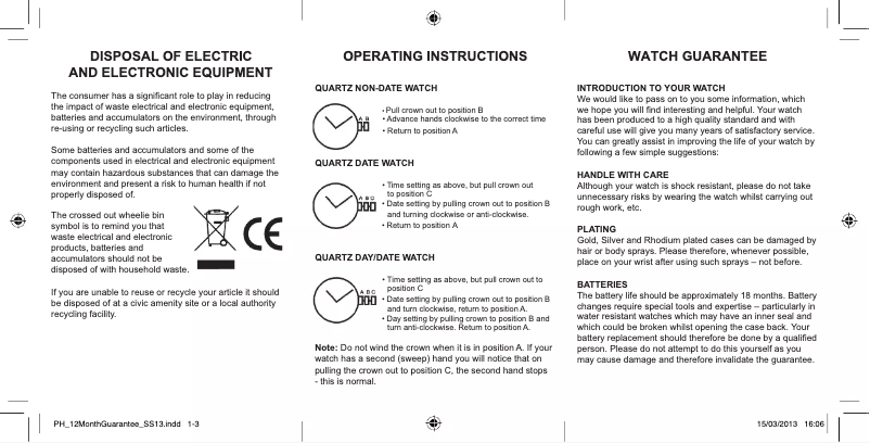 Página 1 del manual Manual de usuario Spirit ASPT02