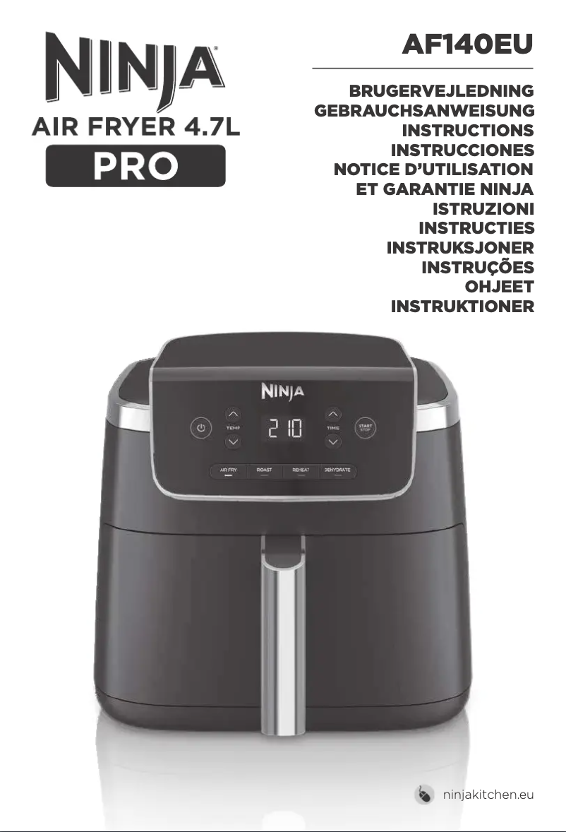 Page 1 de la notice Manuel utilisateur Ninja AF140EU