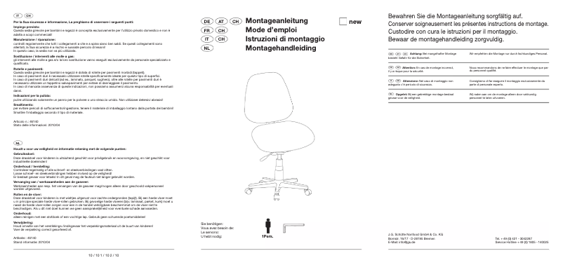 Page 1 de la notice Manuel utilisateur United Office 46140