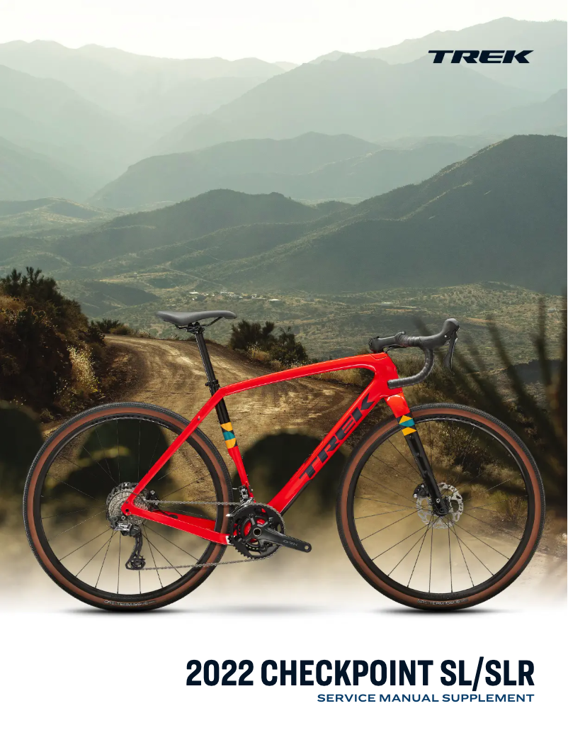 Page 1 of the manual User Manual Trek Checkpoint SLR