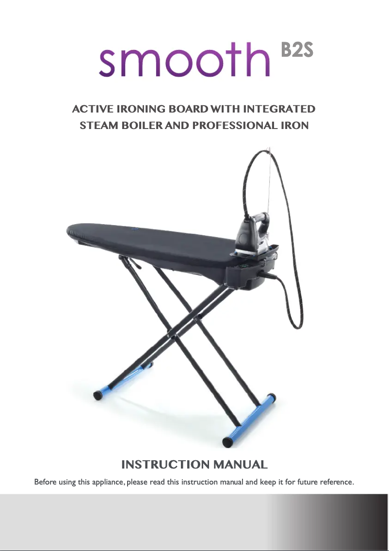 Page 1 de la notice Manuel utilisateur Euroflex Smooth B2S