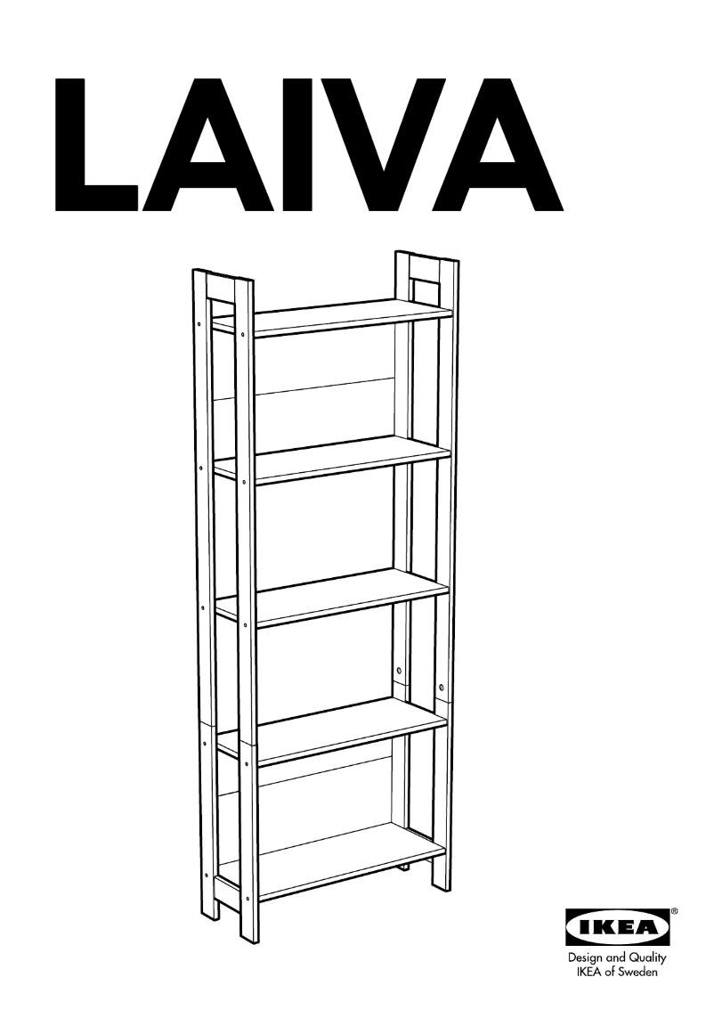 Page 1 de la notice Mode d'emploi Ikea LAIVA