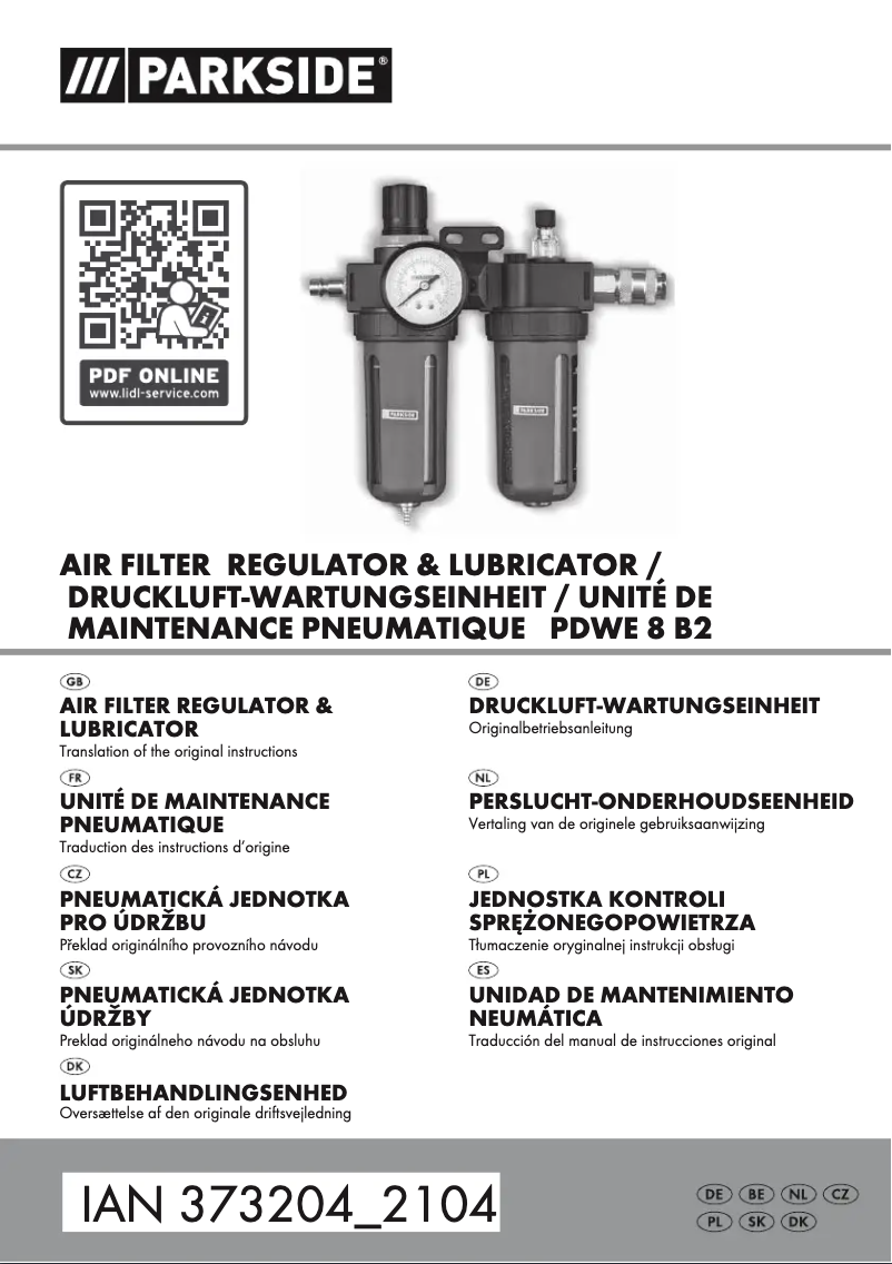 Page 1 de la notice Manuel utilisateur Parkside PDST 10 B3