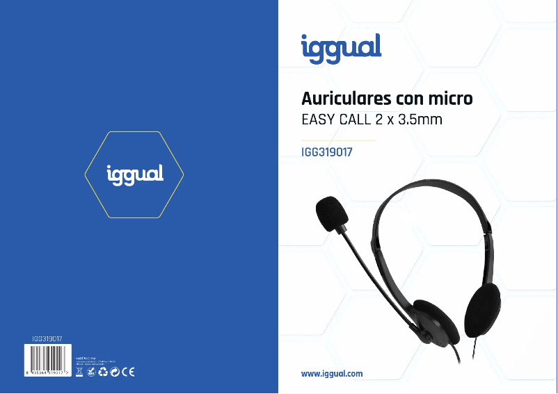 Page 1 de la notice Manuel utilisateur iggual Easy Call