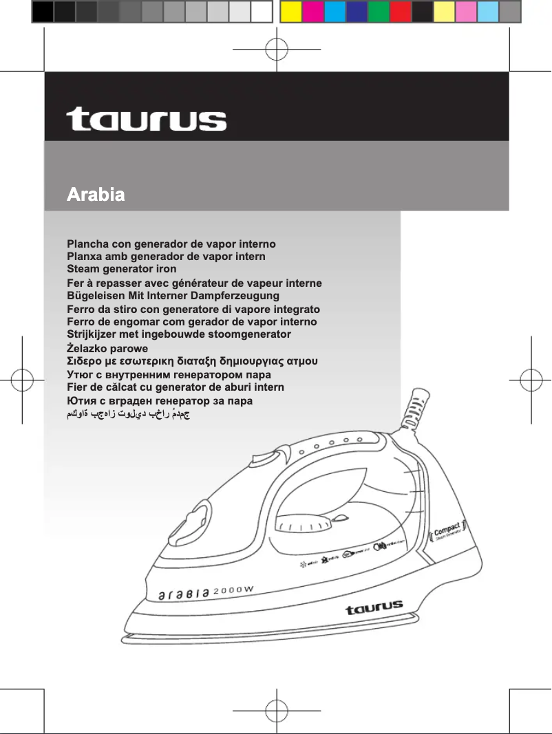 Page 1 de la notice Manuel utilisateur Taurus Arabia