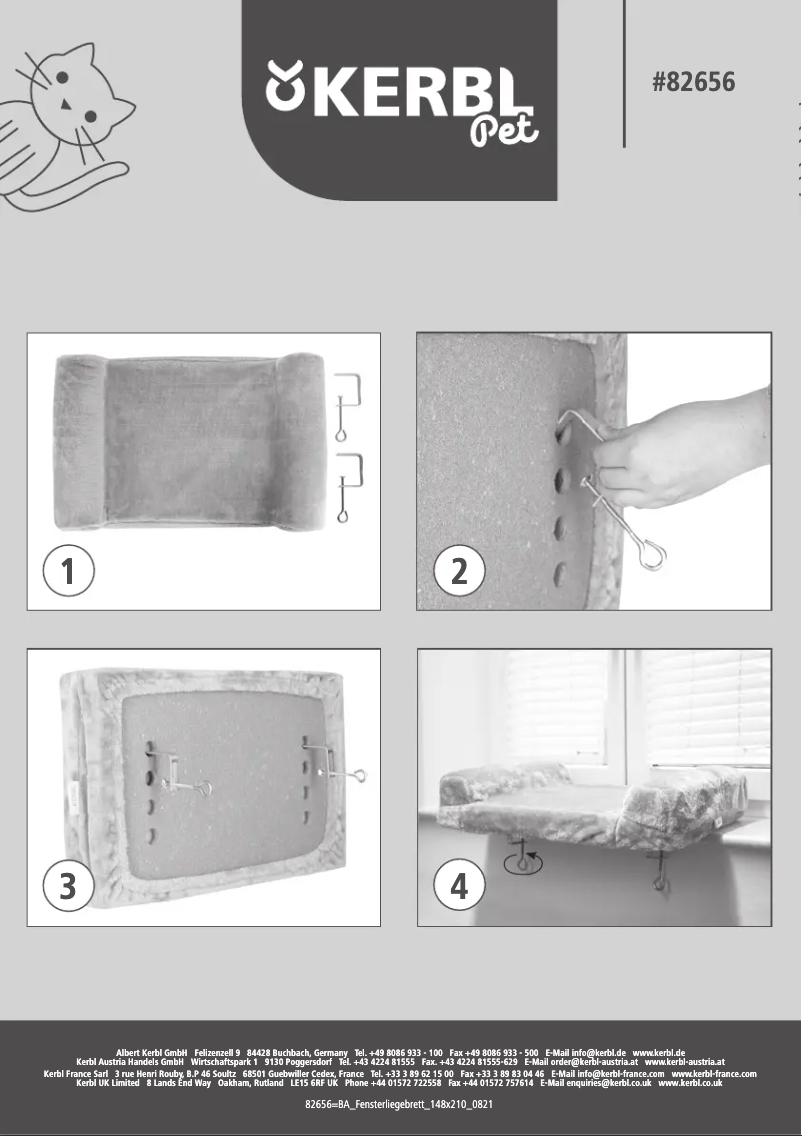 Page 1 de la notice Manuel utilisateur Kerbl 82656