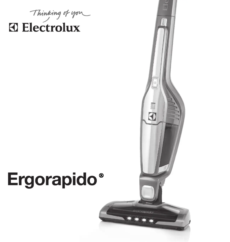 Página 1 del manual Manual de usuario Electrolux Ergorapido Power EL2030