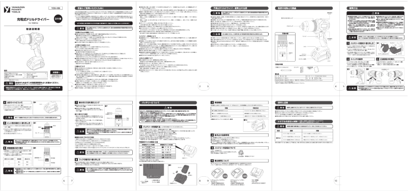 Página 1 del manual Manual de usuario Yamazen YDD-180
