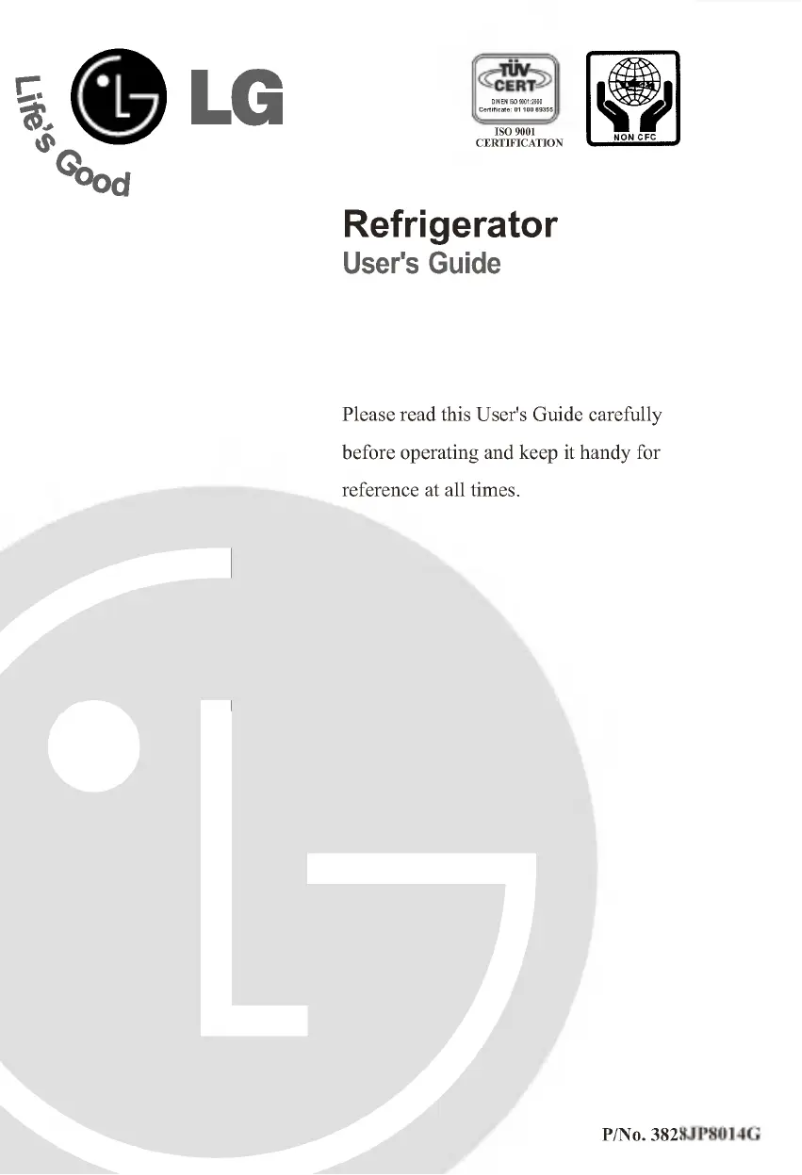 Page 1 of the manual User Manual LG GN-U171CL