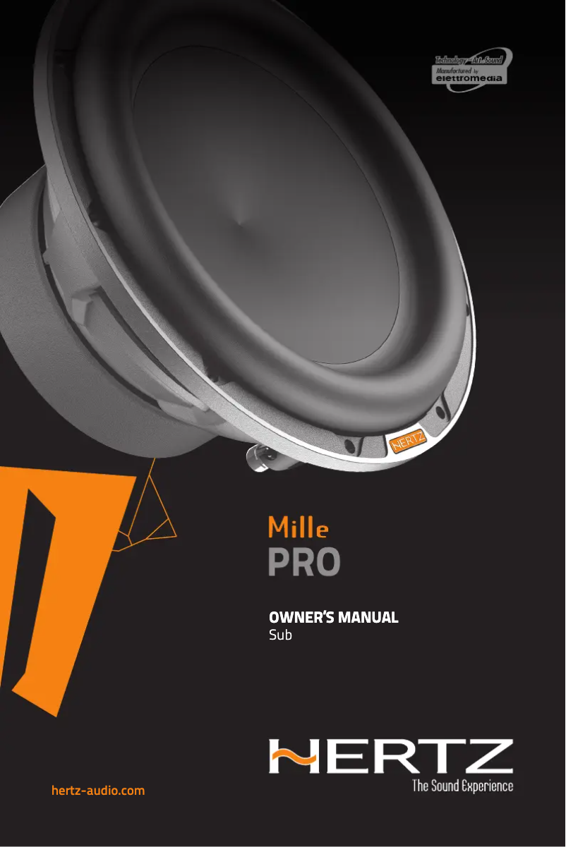 Página 1 del manual Manual de usuario Hertz Mille Pro MPBX 250 S2