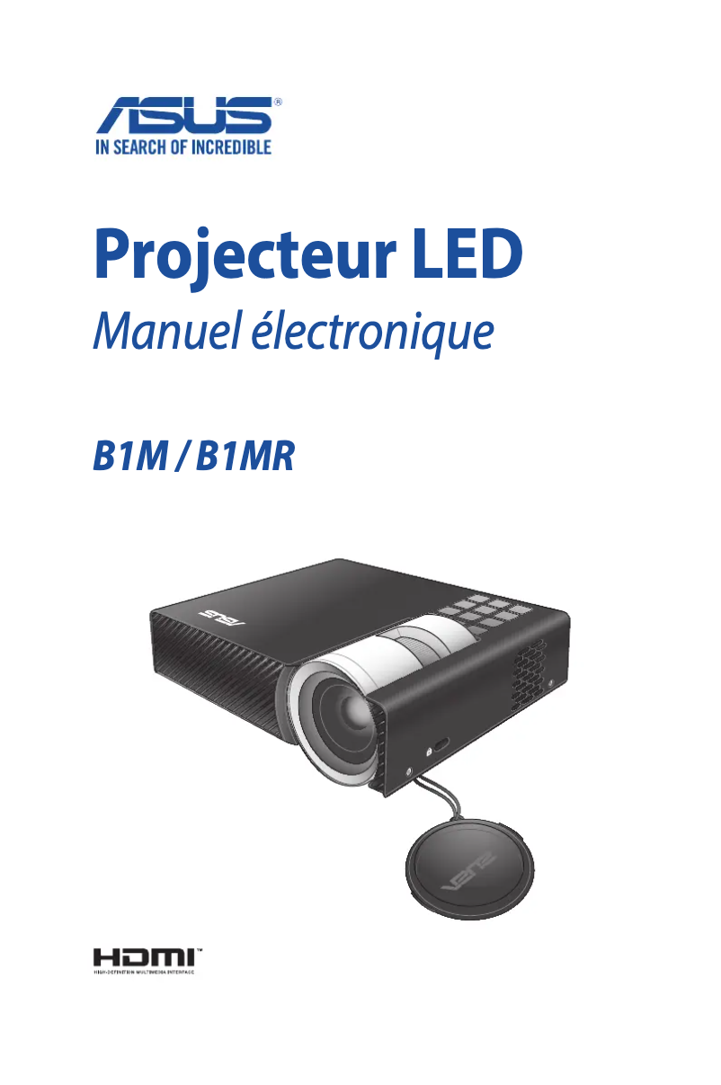 Page 1 de la notice Manuel utilisateur Asus B1M