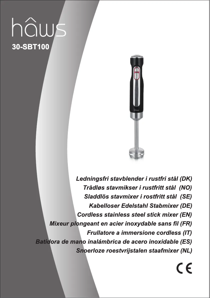 Página 1 del manual Manual de usuario Emerio HB-121207