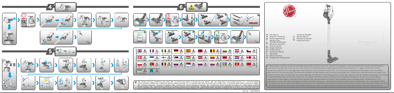 Página 1 del manual Manual de usuario Hoover HF322RPT 011
