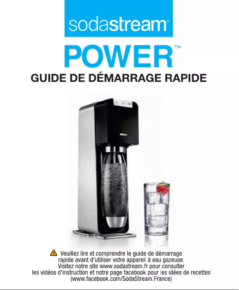 Página 1 del manual Manual de usuario SodaStream Power